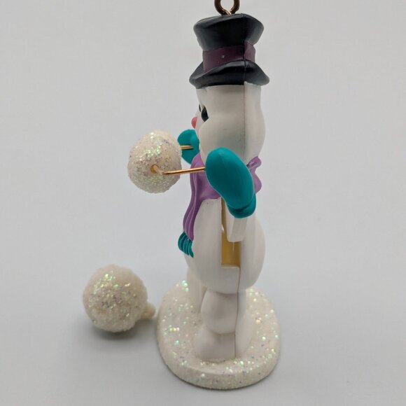 Hallmark Keepsake Cool Juggler 1988, Vintage Snowman Christmas Ornament - Picture 5 of 11